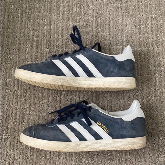 Adidas gazelle navy blue sneakers - Picture 2 of 2